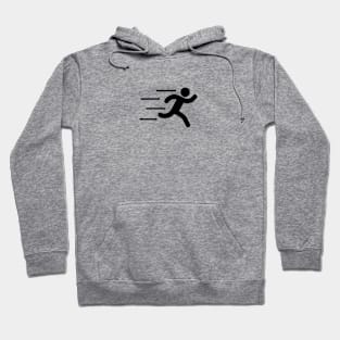 Running Silhouette Hoodie